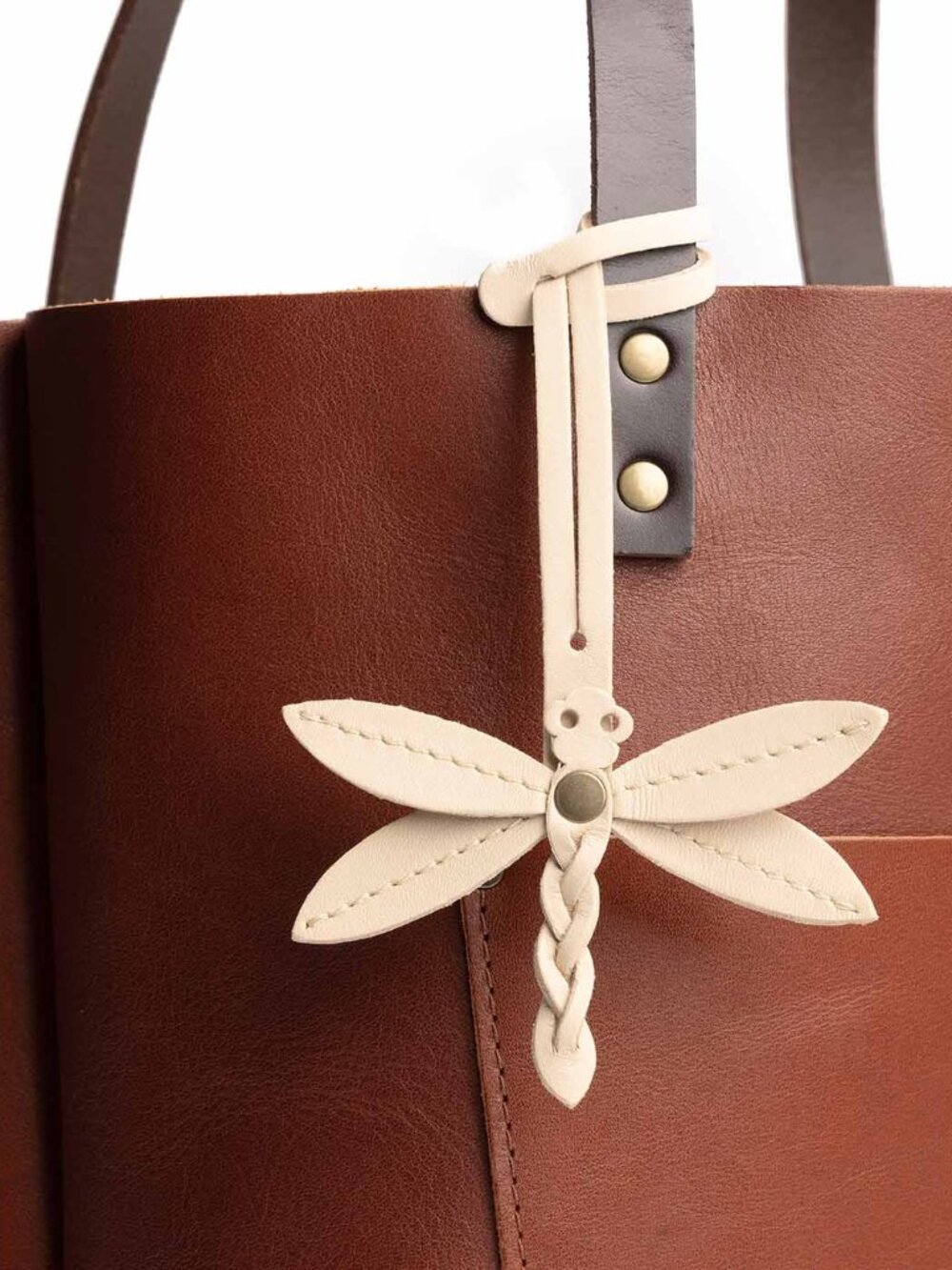 NEW Portland Leather Dragonfly Tassel (Bone)